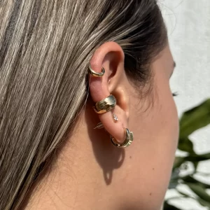 Ear Cuff martillado