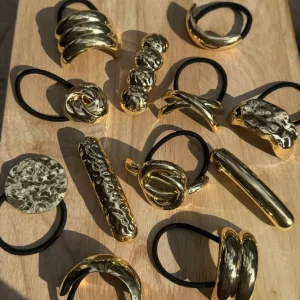 Hair clips y pony cuffs