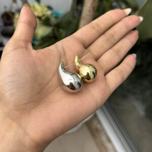 Topo gota lisa en rodio